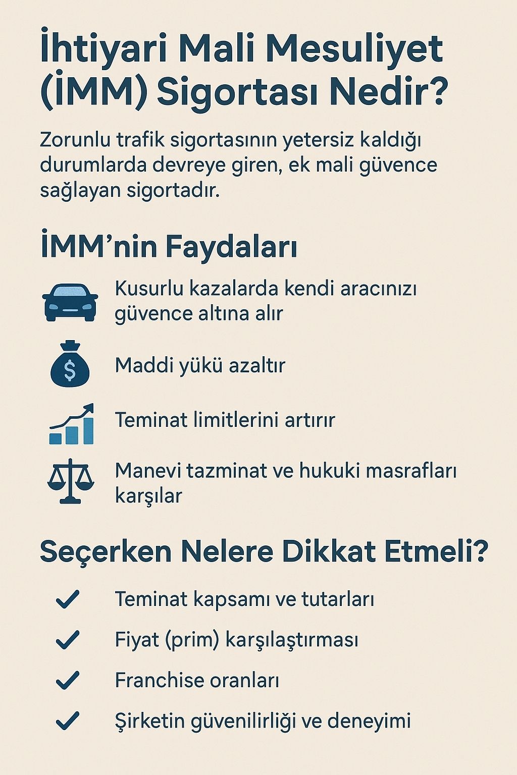 İmm sigortası nedir